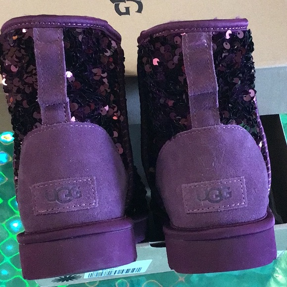 UGG🟣Pinot noir purple sequins - Picture 9 of 16